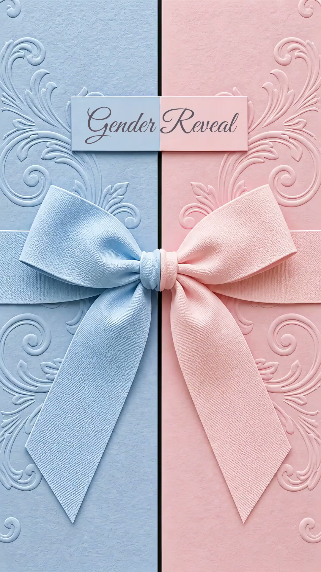 Aperçu du modèle Gender Reveal